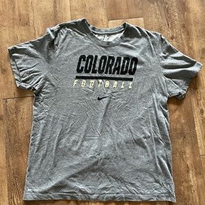 Nike Gray Colorado Football Tee